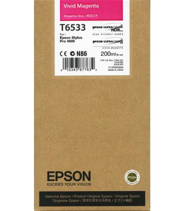 Epson | MAGENTA VIVID T6533 - PraxiStore | 180 $ - 0010343877634