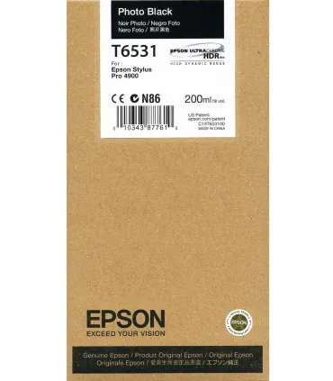 Epson | NEGRO PHOTO T6531 - PraxiStore | 180 $ - 0843964019233