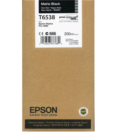 Epson | NEGRO MATE T6538 - PraxiStore | 179 $ - 0010343877689