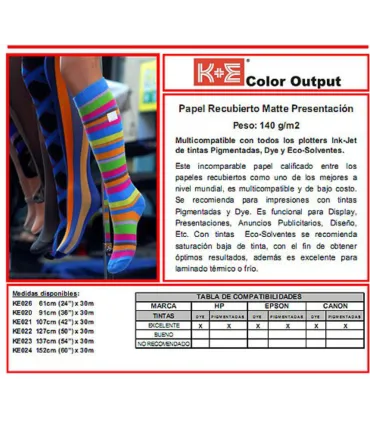 K+E | PAPEL RECUBIERTO PRESENTACIÓN - PraxiStore | 41 $ - 0