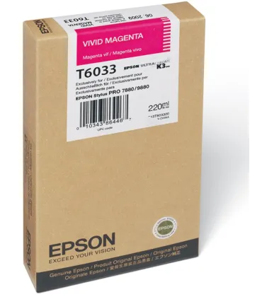 Epson | Vivid Magenta T6033 - PraxiStore | 174 $ - 0010343864467